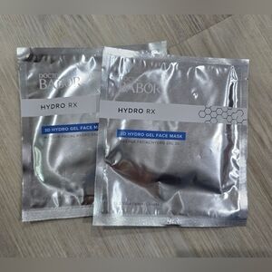 Doctor BABOR 2 Pack Hydro RX 3D Hydro Gel Face Masks NEW SEALED